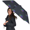 Hemp Leaves Reggae Trippy Print Pattern Umbrella-grizzshop