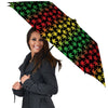 Hemp Rastafarian Print Pattern Umbrella-grizzshop