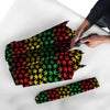 Hemp Rastafarian Print Pattern Umbrella-grizzshop