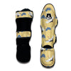 Heron Japanese Pattern Print Muay Thai Shin Guards-grizzshop