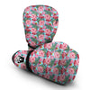 Hibiscus Flamingo Boxing Gloves-grizzshop