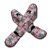 Hibiscus Flamingo Muay Thai Shin Guards-grizzshop