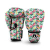 Hibiscus Flamingo Tropical Boxing Gloves-grizzshop