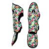 Hibiscus Flamingo Tropical Muay Thai Shin Guards-grizzshop