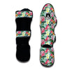 Hibiscus Flamingo Tropical Muay Thai Shin Guards-grizzshop