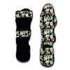 Hibiscus Lily Orchid Tropical Muay Thai Shin Guards-grizzshop