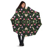 Hibiscus Tropical Floral Vintage Print Pattern Umbrella-grizzshop