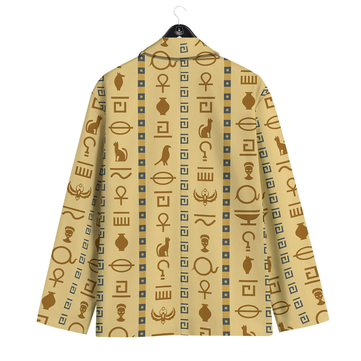 Hieroglyphs Ancient Egyptian Print Men's Sport Coat-grizzshop