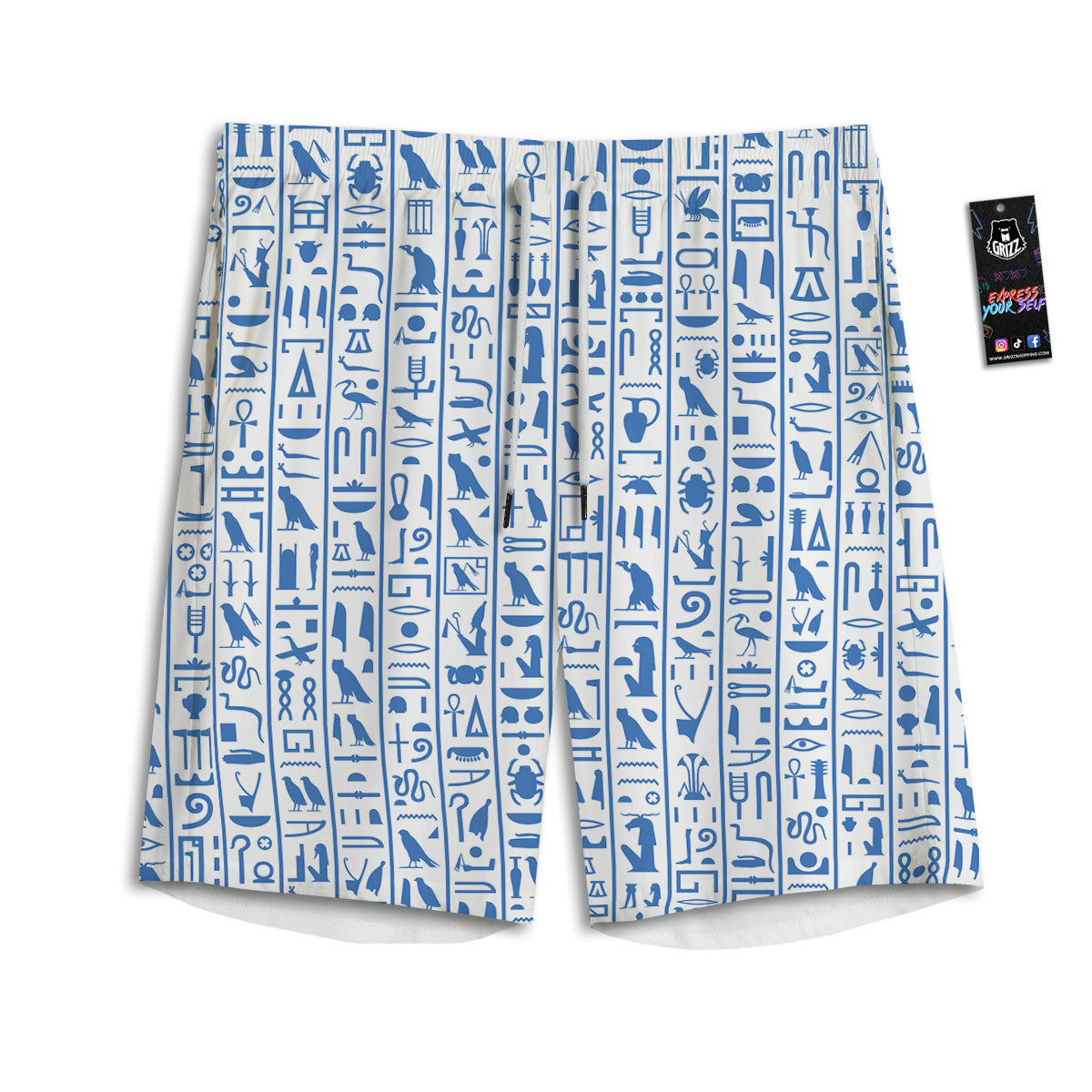 Keel-Billed Toucan Print Men's Athletic Shorts