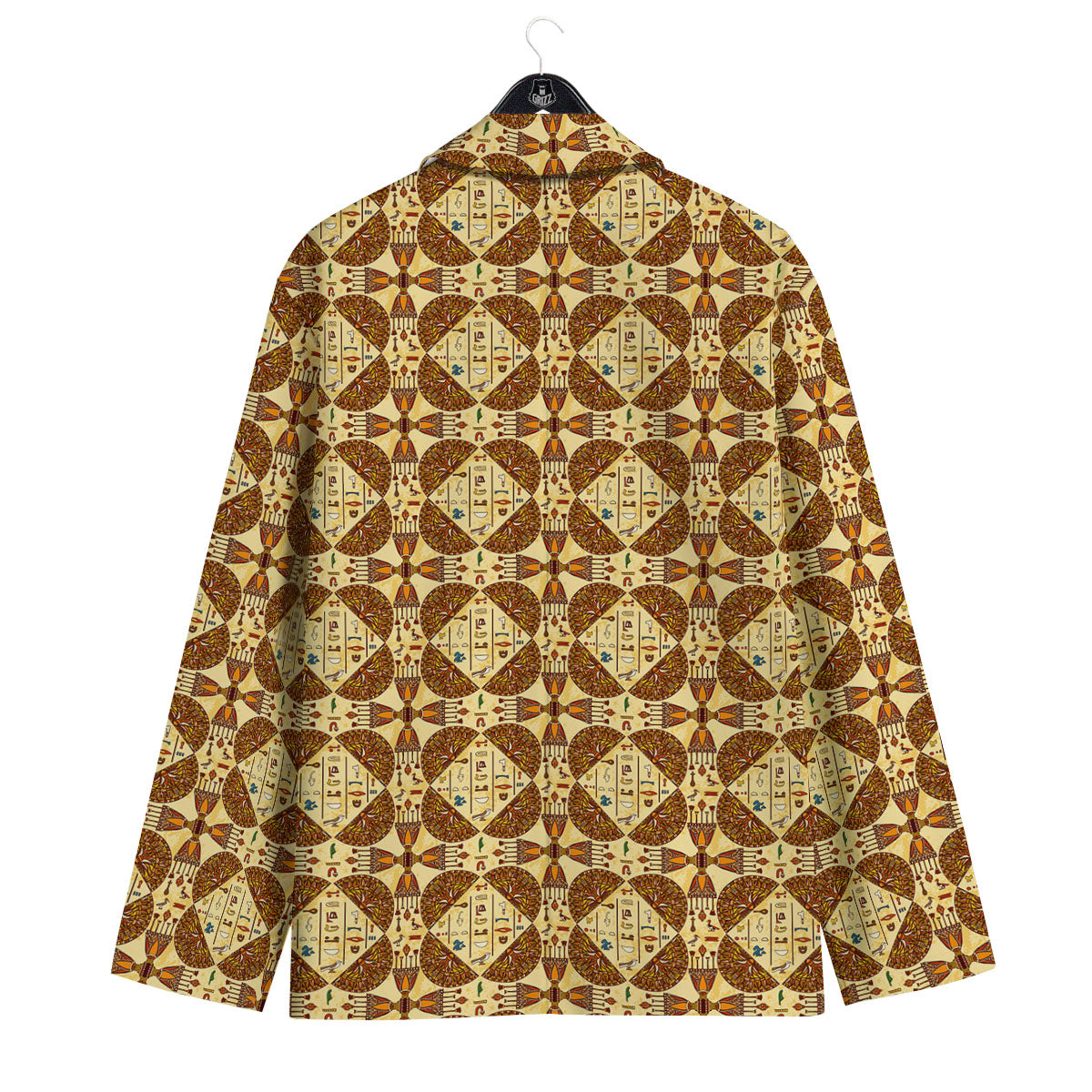 Hieroglyphs Egyptian Print Pattern Men's Sport Coat-grizzshop