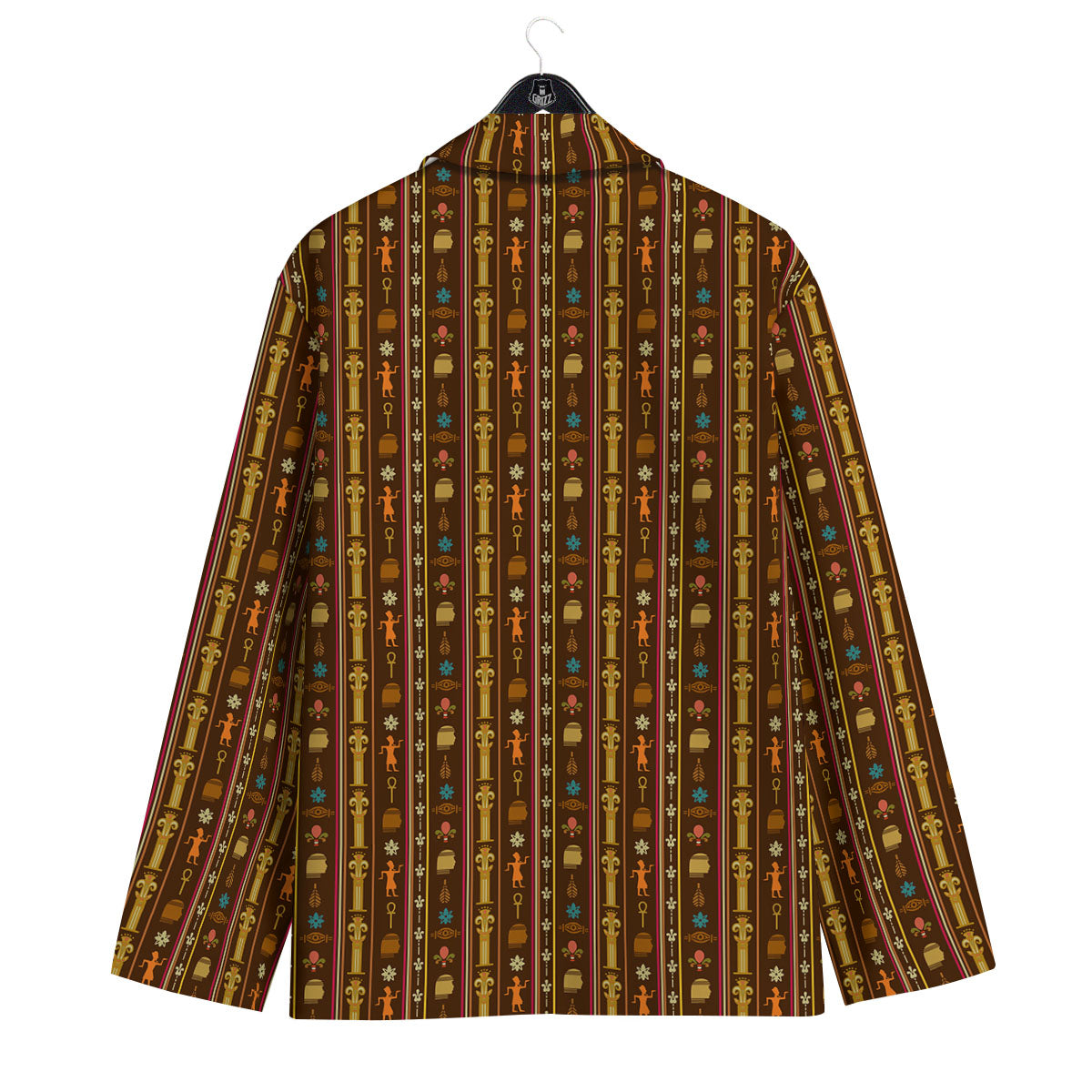Hieroglyphs Symbol Egyptian Print Men's Sport Coat-grizzshop