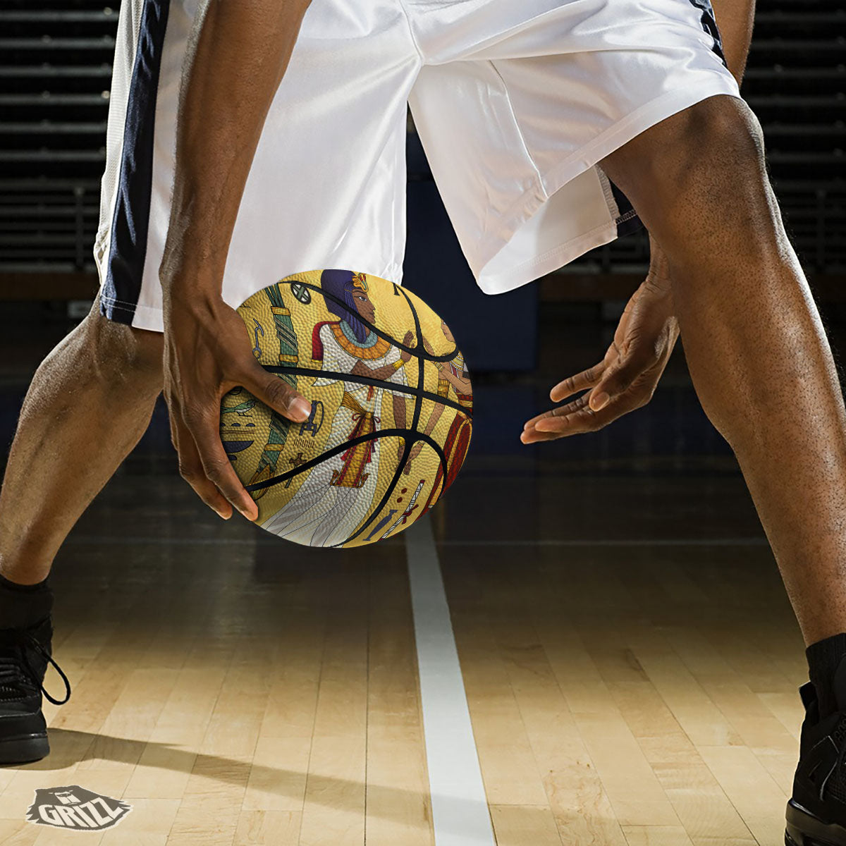 Kanagawa Wave Japanese Print Basketball