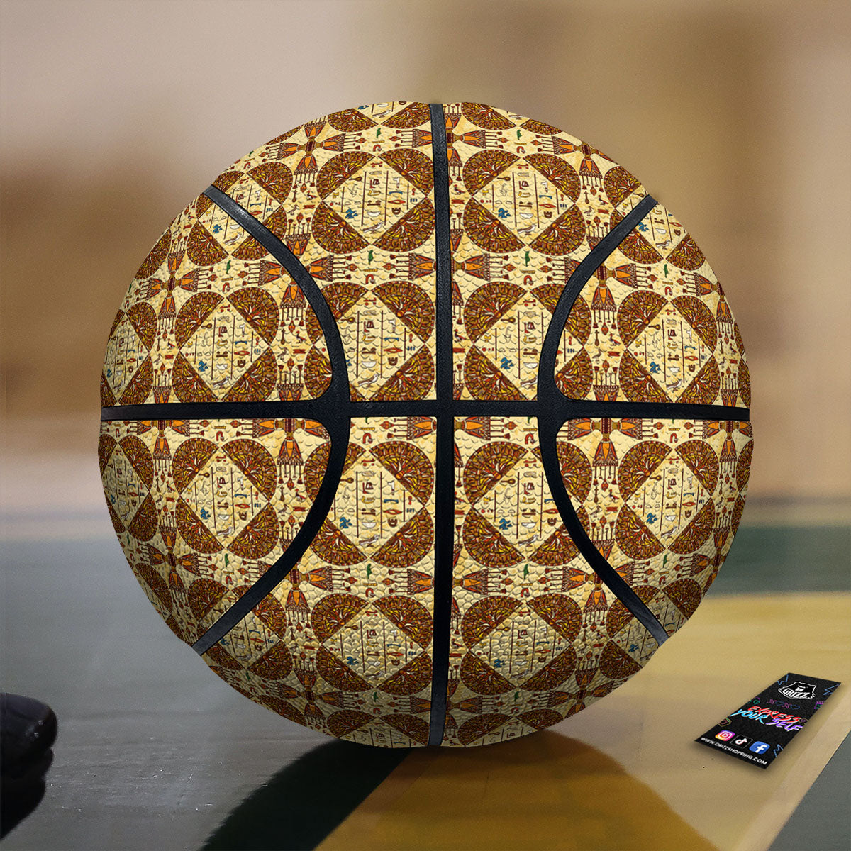 Kimono Japanese Print Pattern Basketball