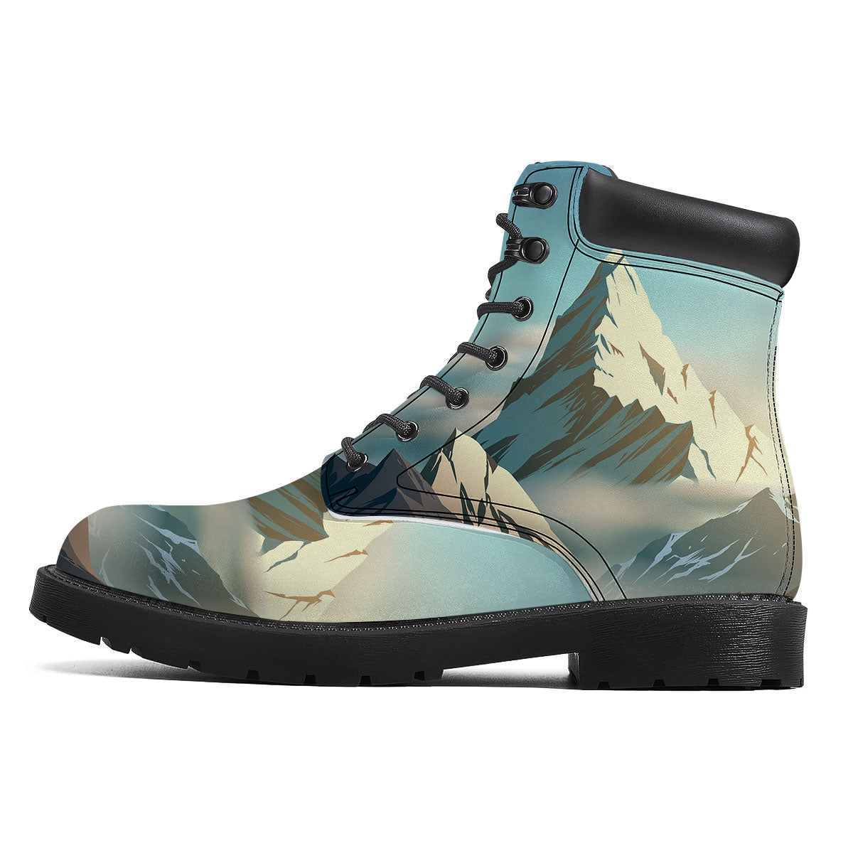 High Mountain Print Boots-grizzshop