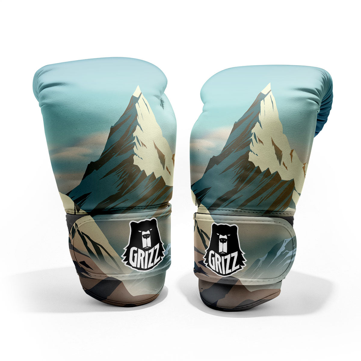 High Mountain Print Pro Boxing Glove
