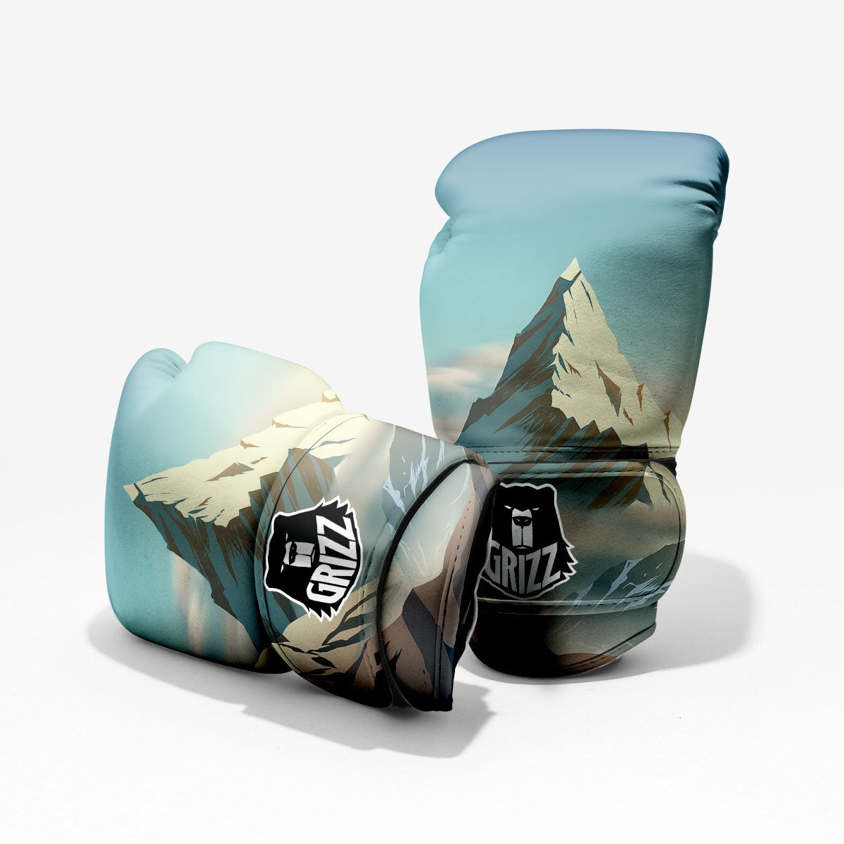 High Mountain Print Pro Boxing Glove