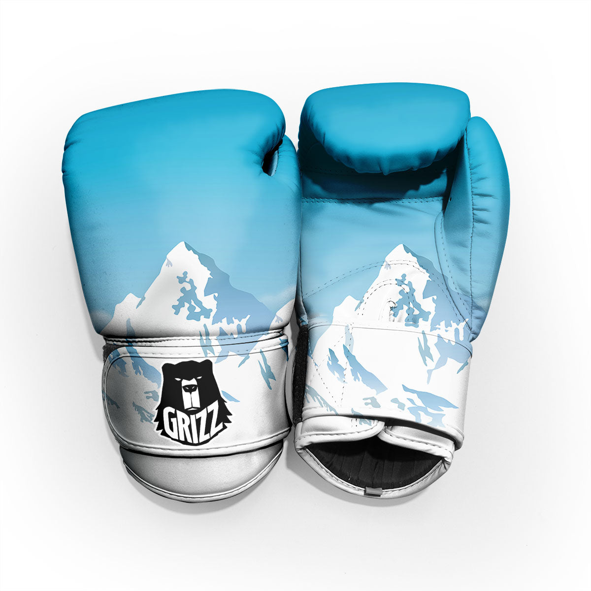 Himalaya Mountain Print Pro Boxing Glove