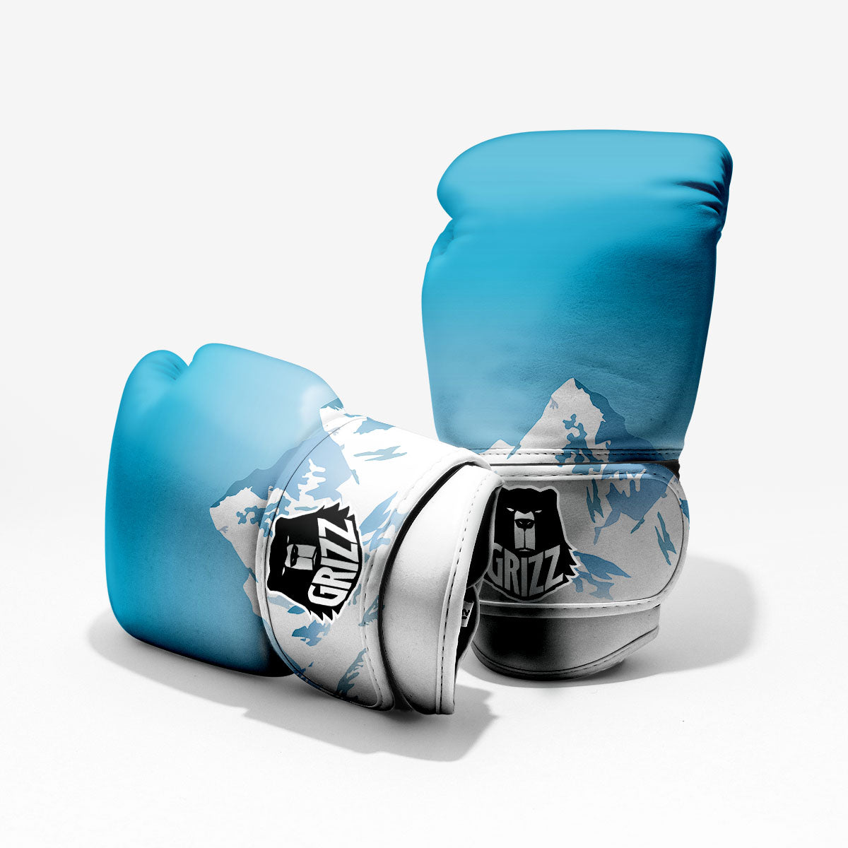 Himalaya Mountain Print Pro Boxing Glove