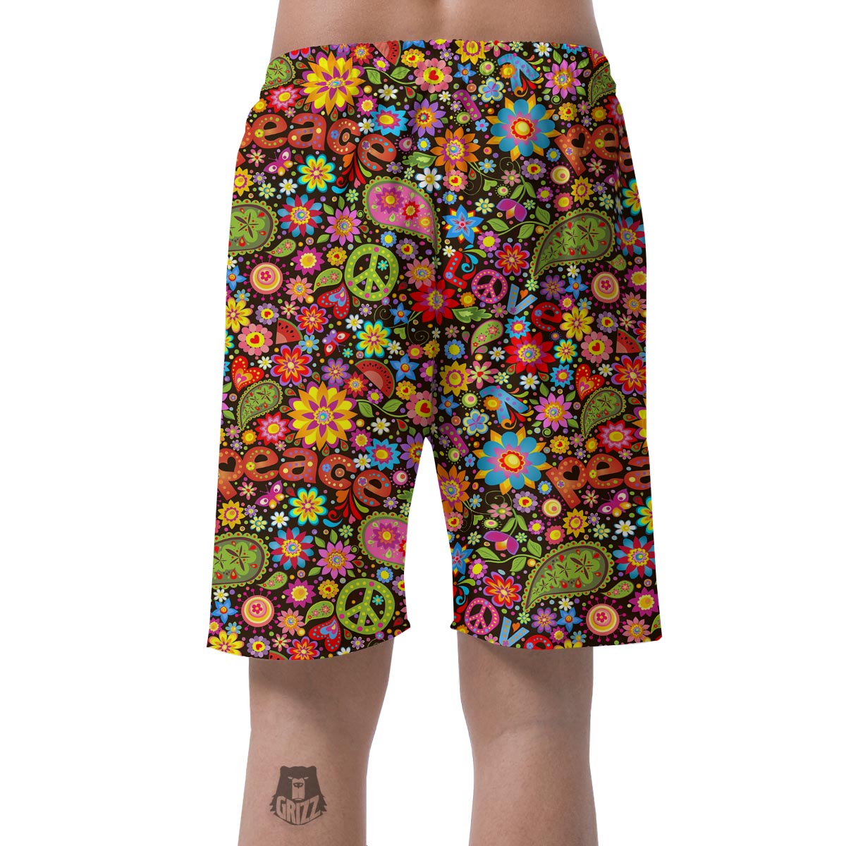 Hippe Peace Men's Shorts-grizzshop