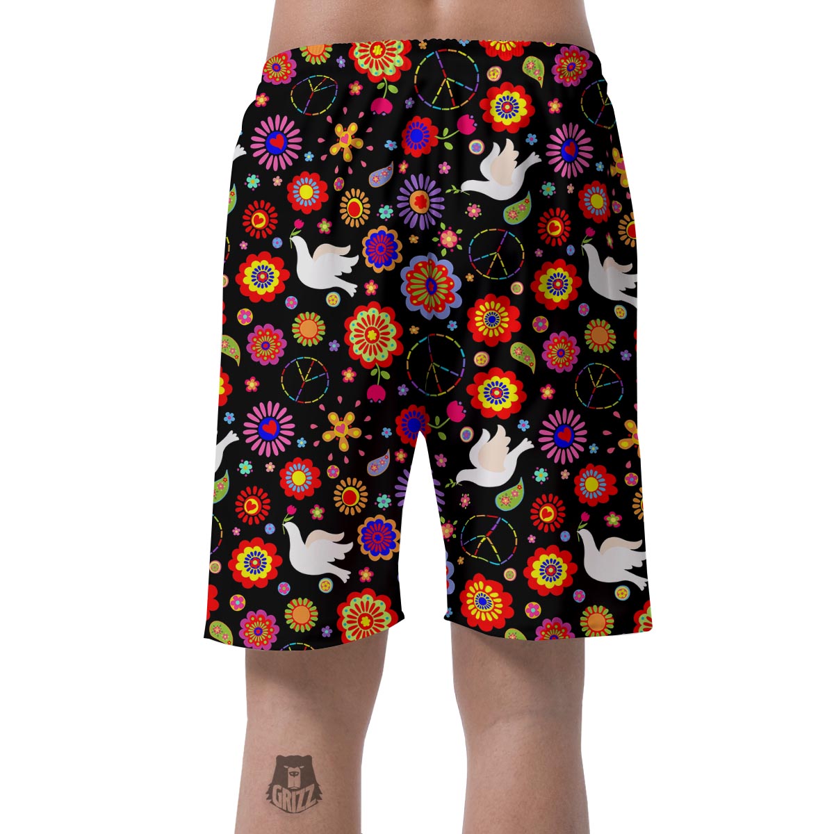 Hippie And Drove Men's Shorts-grizzshop