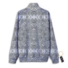 Hippie Graffiti Monochrome Print Pattern Track Jacket-grizzshop