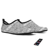 Hippie Graffiti Monochrome Print Pattern Water Shoes-grizzshop