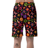 Hippie Peace Print Men's Shorts-grizzshop