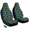 Hippie Peace Symbol And Weed Print Pattern Car Seat Covers-grizzshop