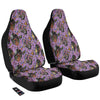 Hippie Retro Funky Women Print Pattern Car Seat Covers-grizzshop