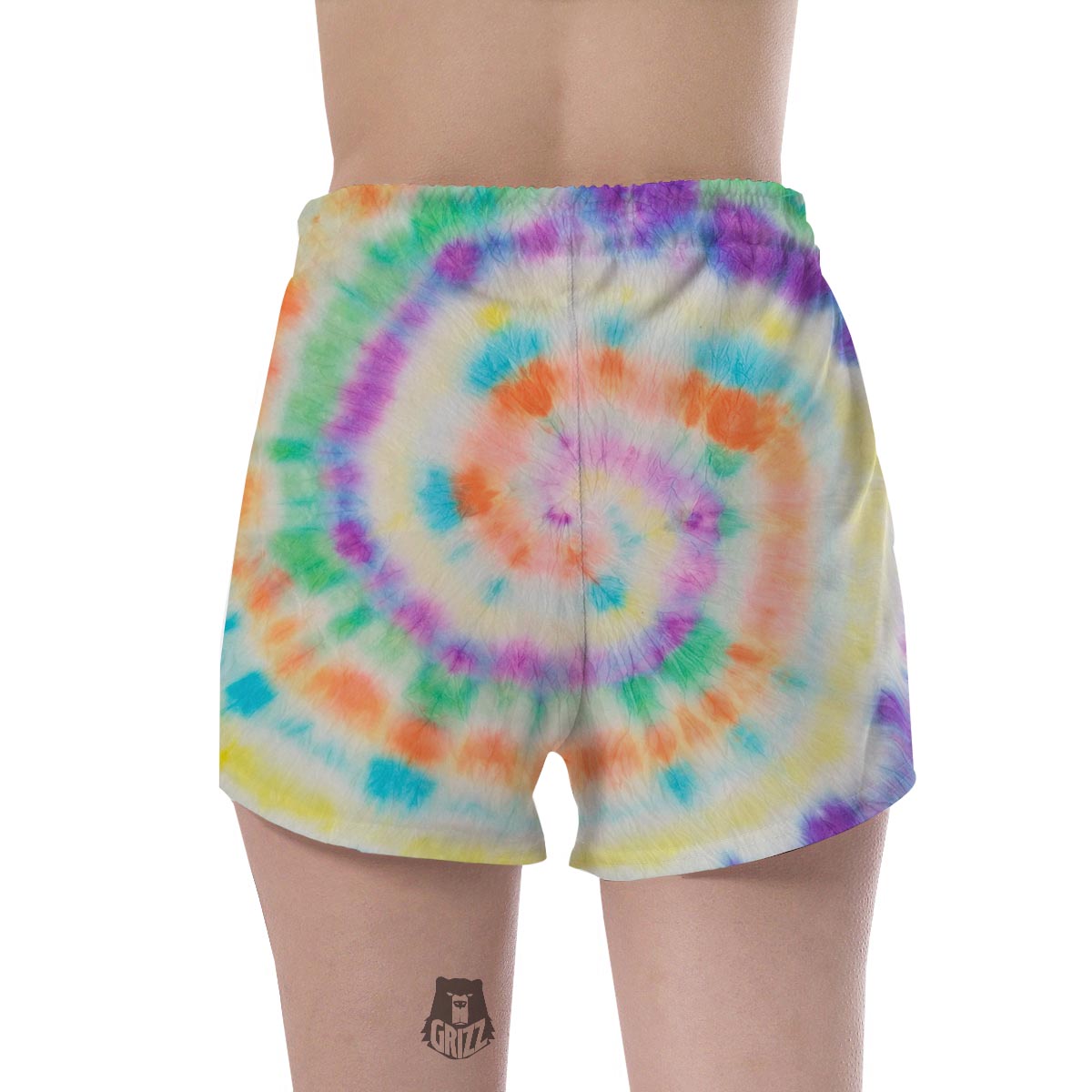 Hippie Tie Dye Women's Shorts-grizzshop