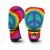 Hippie Tie dye Peace Sign Pattern Print Boxing Gloves-grizzshop