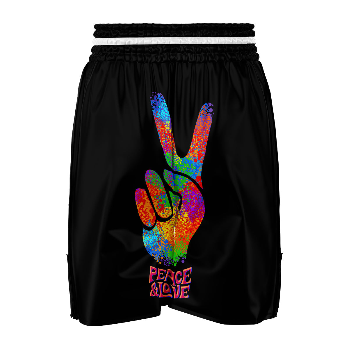 Hippie Two Finger Boxing Shorts-grizzshop