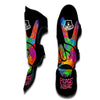 Hippie Two Finger Muay Thai Shin Guards-grizzshop