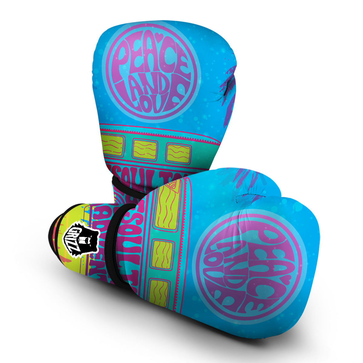 Hippie Van Boxing Gloves-grizzshop