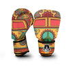 Hippie Van Peace Sign Mandala Pattern Print Boxing Gloves-grizzshop