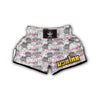 Hippo Cute Print Pattern Muay Thai Boxing Shorts-grizzshop