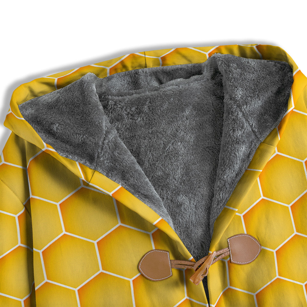 Hive Honey Bee Print Pattern Men's Windbreaker Jacket-grizzshop
