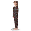 Ho Ho Ho Christmas Print Pattern Kid's Pajamas-grizzshop