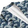 Hokusai Wave Print Pattern Men's Blazer-grizzshop