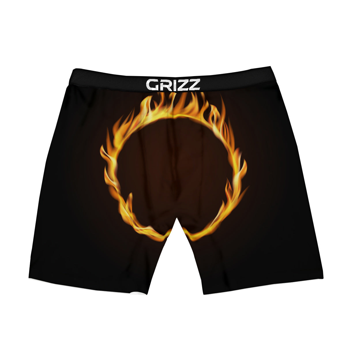 Hole Burning Print Boxer Briefs-grizzshop