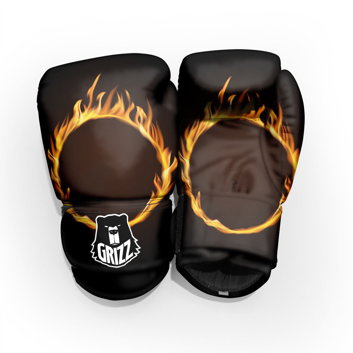 Hole Burning Print Pro Boxing Glove
