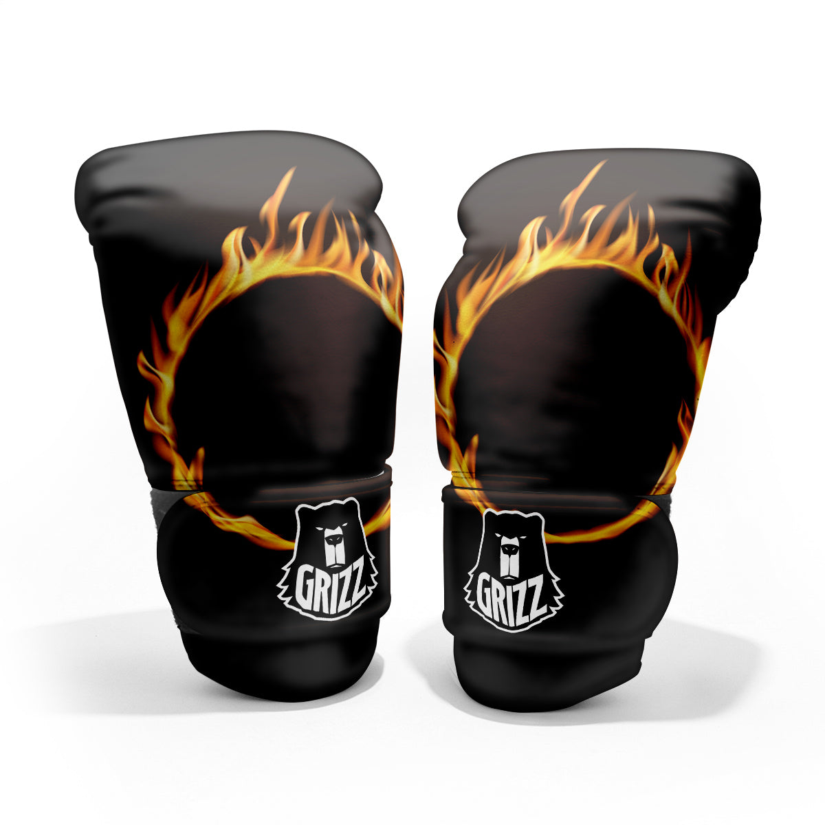 Hole Burning Print Pro Boxing Glove