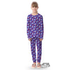 Holiday Elements Christmas Print Pattern Kid's Pajamas-grizzshop