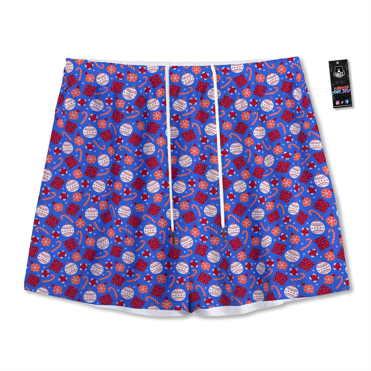 Golf Area Print Mesh Shorts