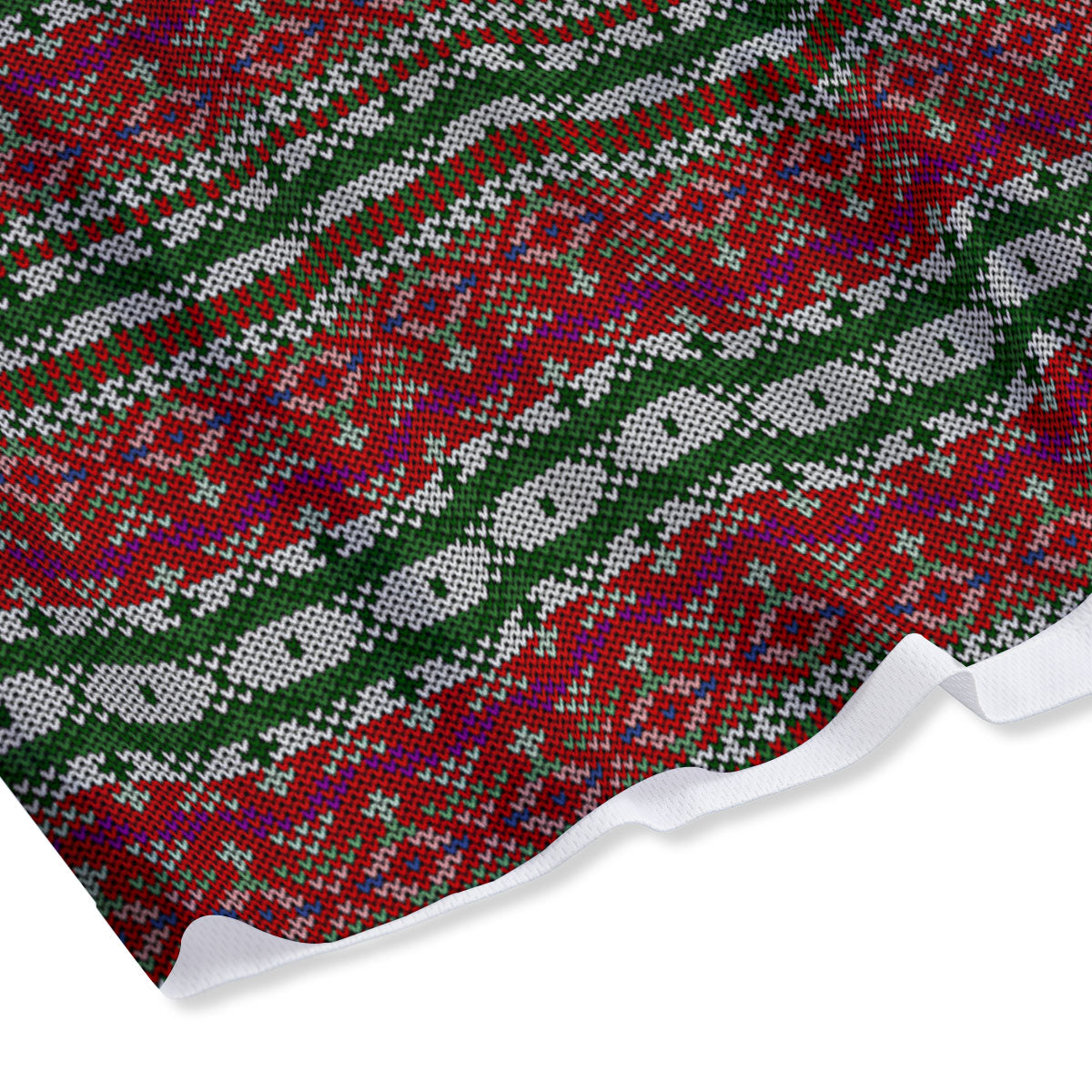 Golf Ball Green Print Pattern Mesh Shorts