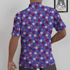 Holiday Elements Christmas Print Pattern Untucked Shirts-grizzshop