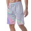 Holographic Abstract Men's Shorts-grizzshop