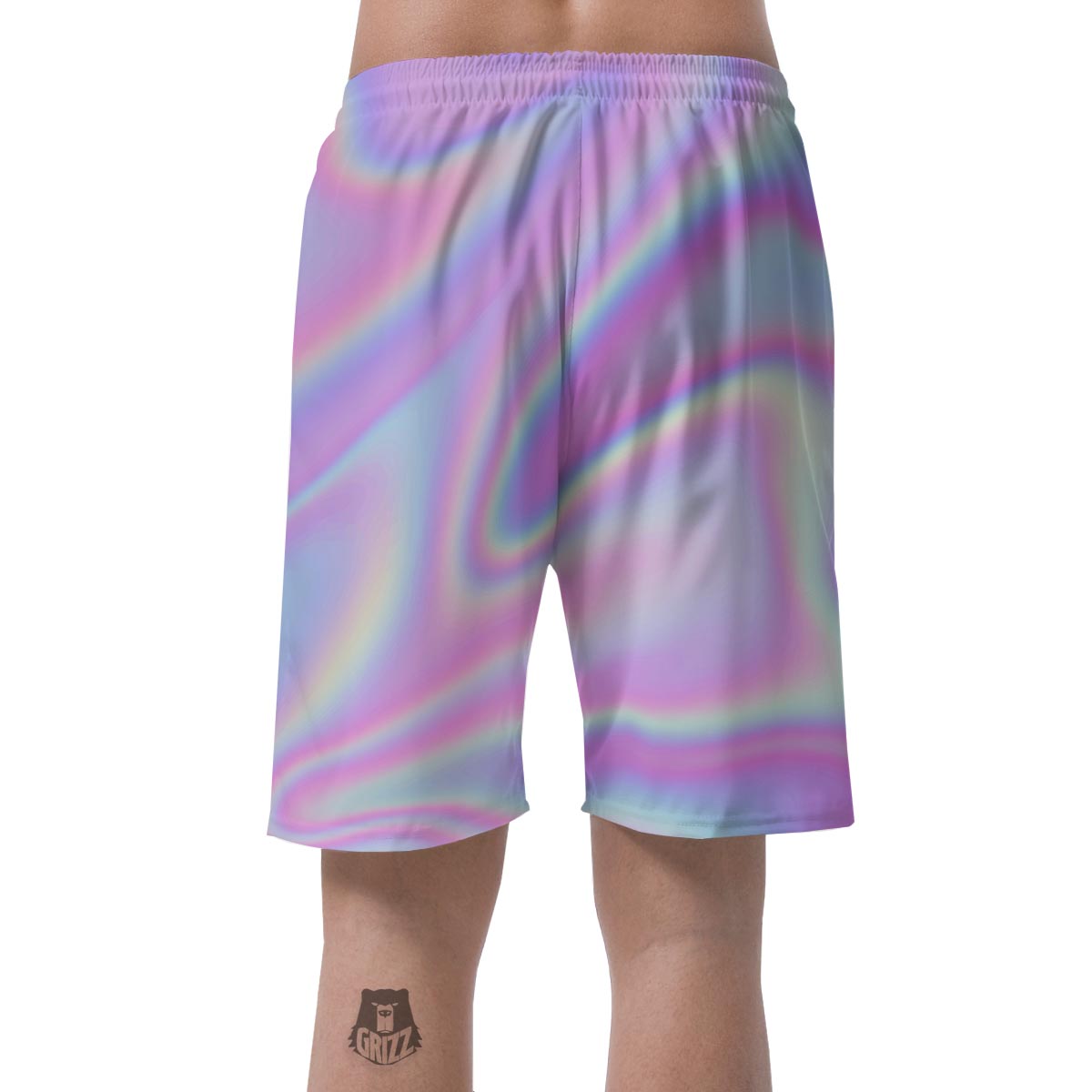 Holographic Men's Shorts-grizzshop