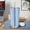 Holographic Mermaid Tail Print Pattern Tumbler-grizzshop