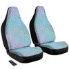 Holographic Paper Texture Print Car Seat Covers-grizzshop